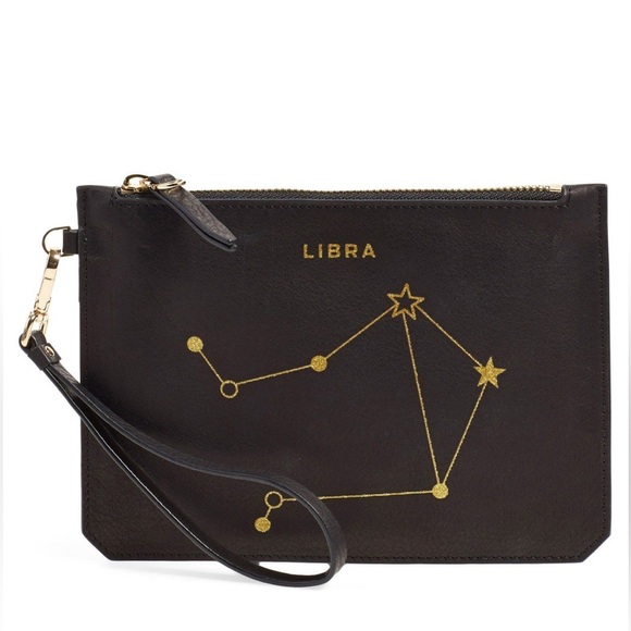 Etienne Aigner Accessories - Etienne Aigner two tone leather wristlet.